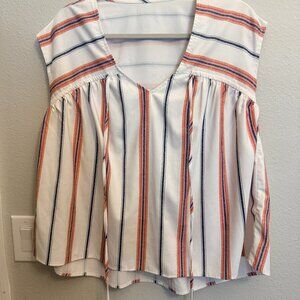 Cute Womens Top- Size ? See Measurements